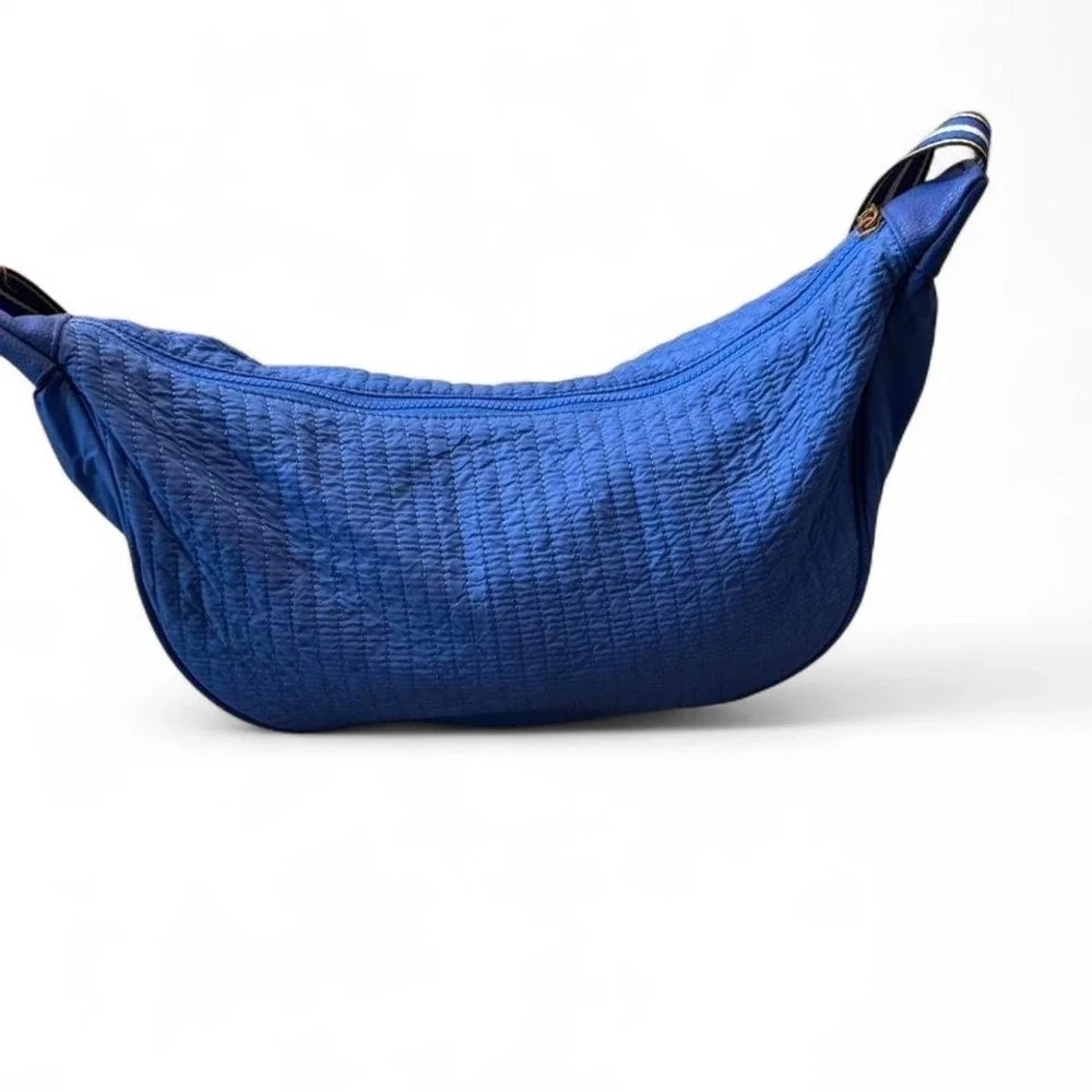 Shiraleah Ezra Ultramarine‎ Blue Large Quilted Crossbody Bag